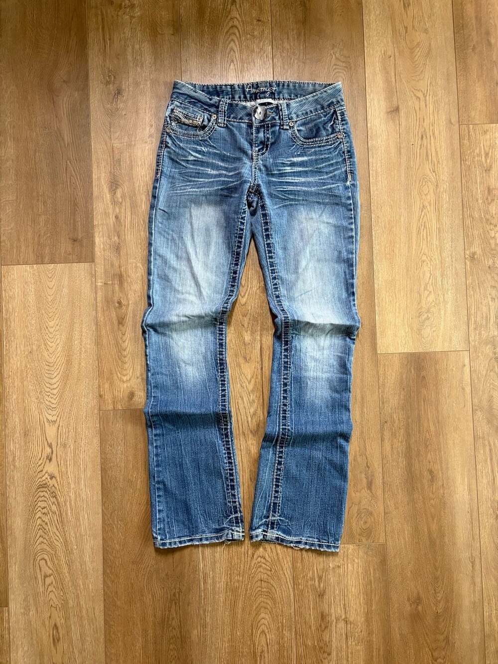 Amethyst Women's Bootcut Blue Denim Jeans Size 3